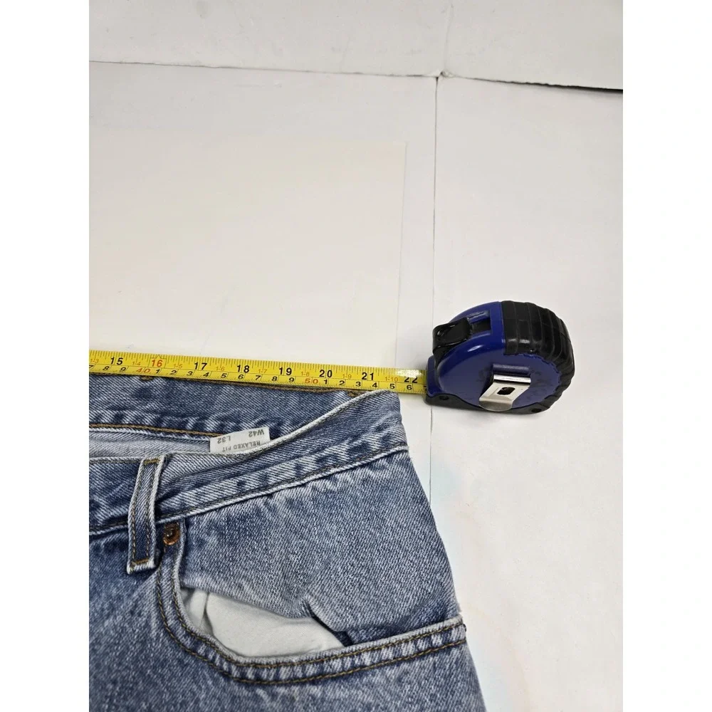 Levis 550 Jeans Men 42x32 Denim Relaxed‎ Fit Straight Leg Cowboy Western Ranch